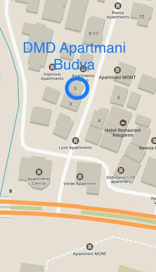 Dmd Apartmani Budva Exteriör bild